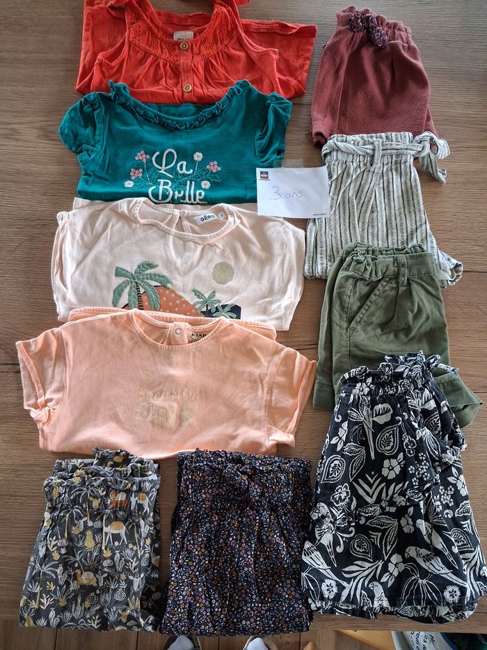 Lot vêtements printemps été 3ans fille - photo numéro 3
