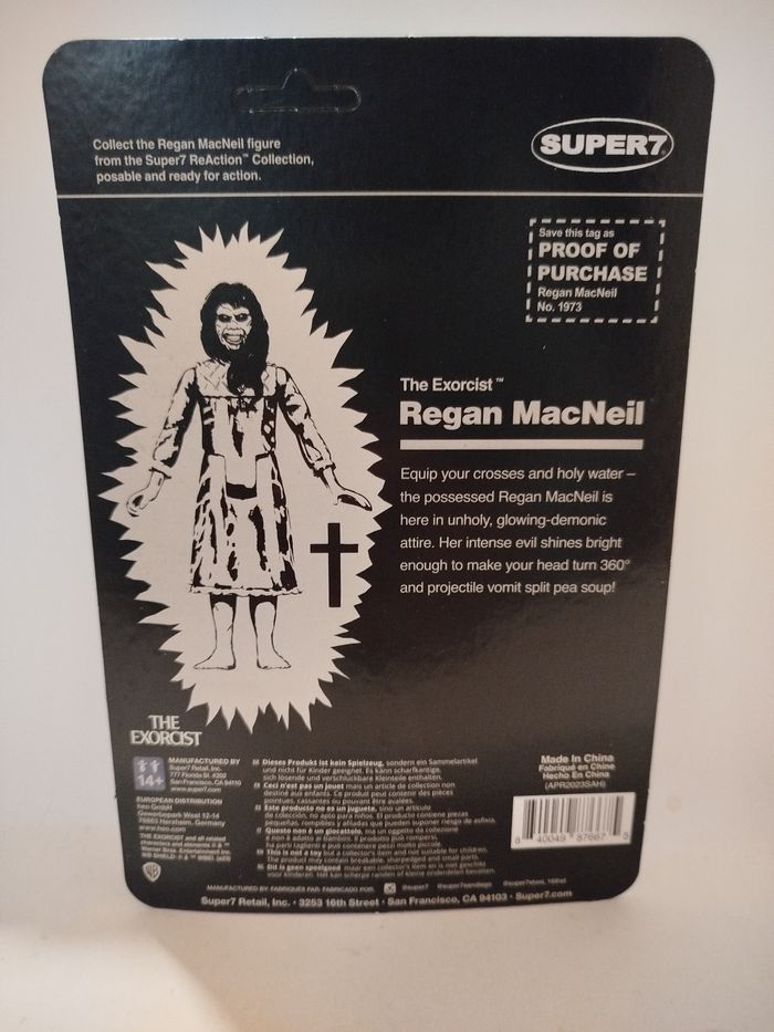 Figurine ReAction The exorcist - Glow in the dark - photo numéro 7