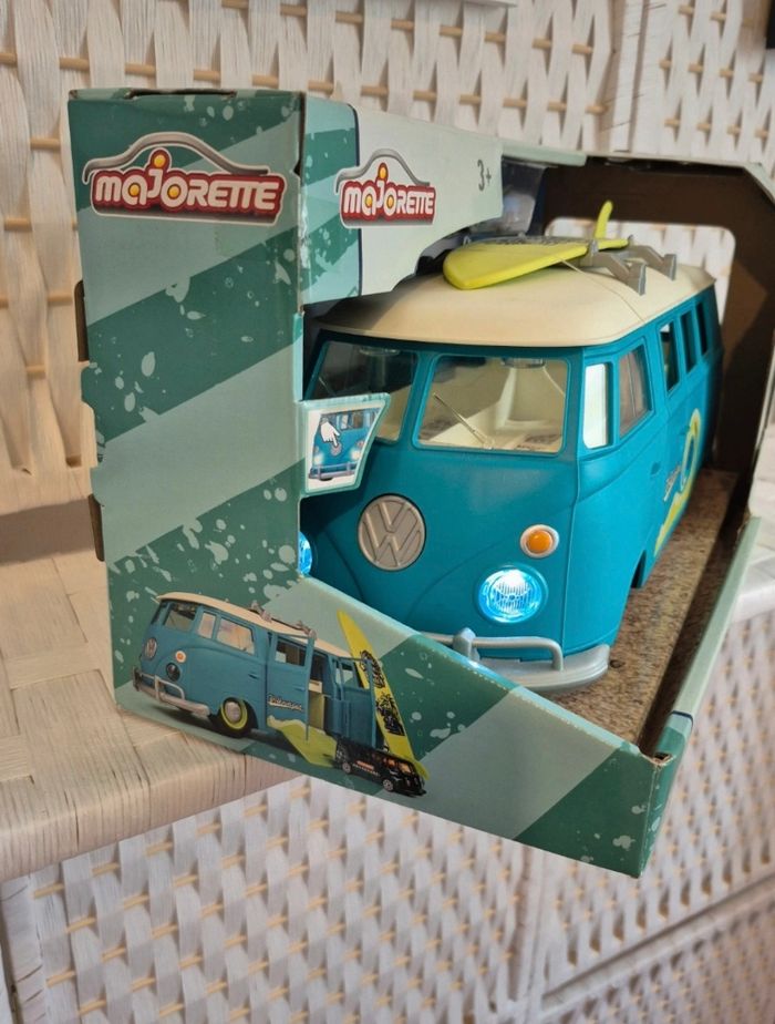 💕Jolie bus Volkswagen VW the originals T1 Carry Case Majorette💕 - photo numéro 10