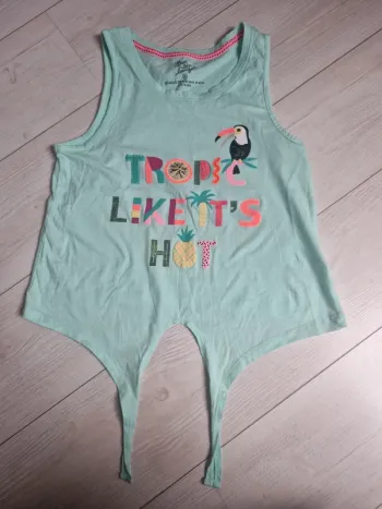 Top taille 38/40 motifs tropicale