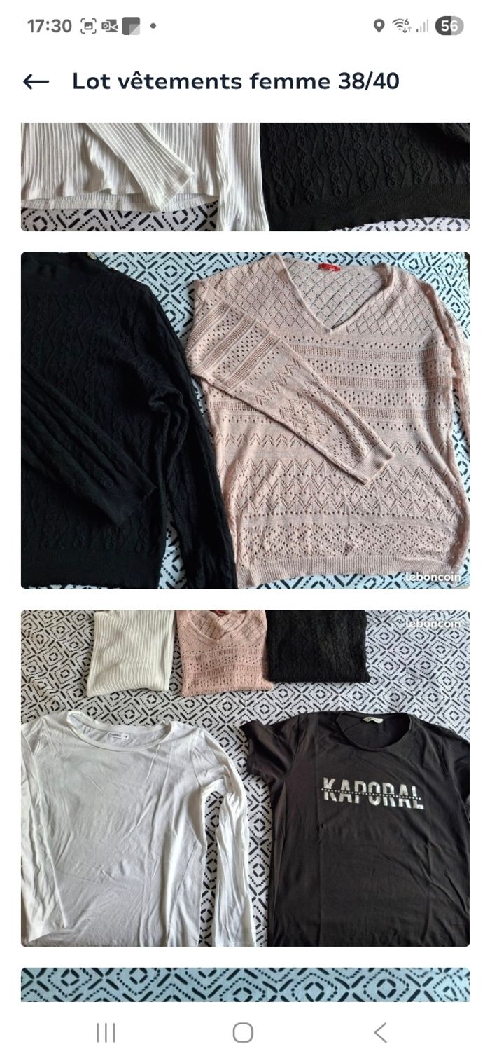 Lot vêtements femme taille 38 - photo numéro 3