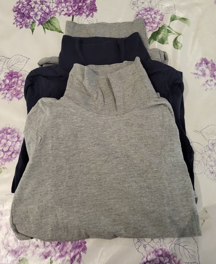 Lot de 3 t-shirt manches longues et col roulé en 9-10 ans - photo numéro 4