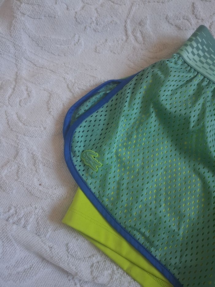 Short sport lacoste femme - photo numéro 2