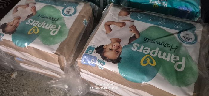 Lot couche pampers baby-dry taille 5 - photo numéro 3