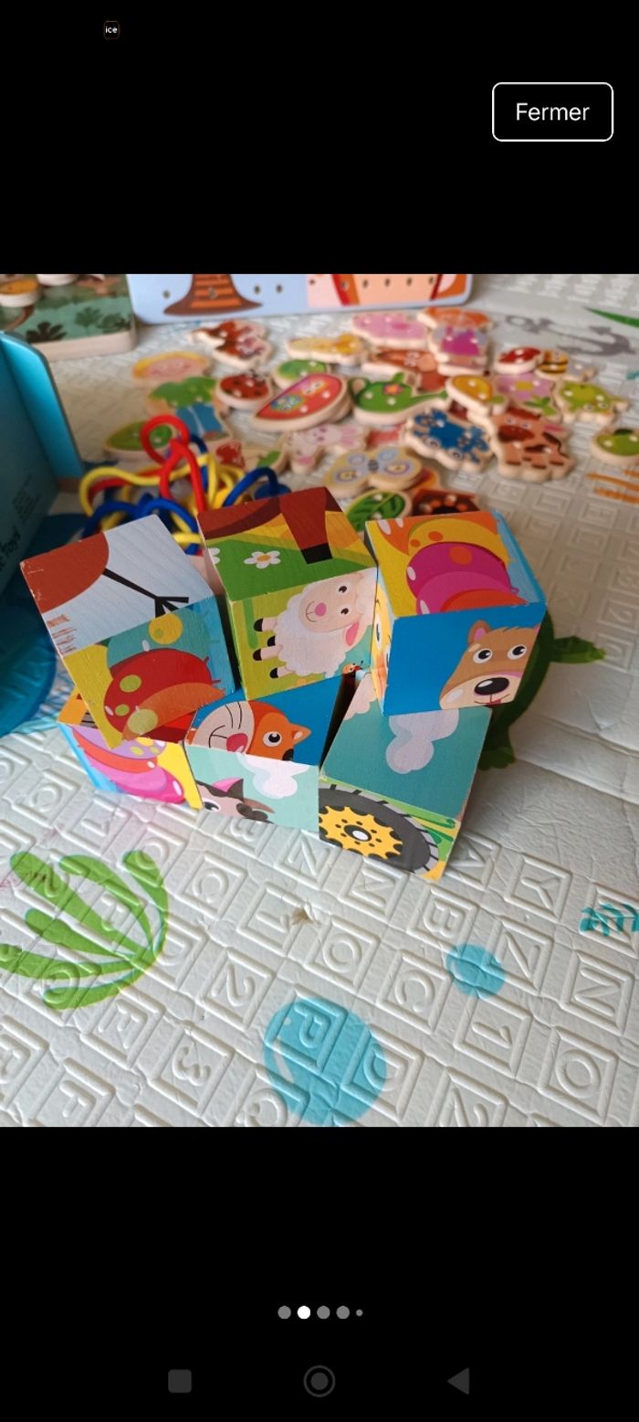 Lot de jeux en bois - photo numéro 3