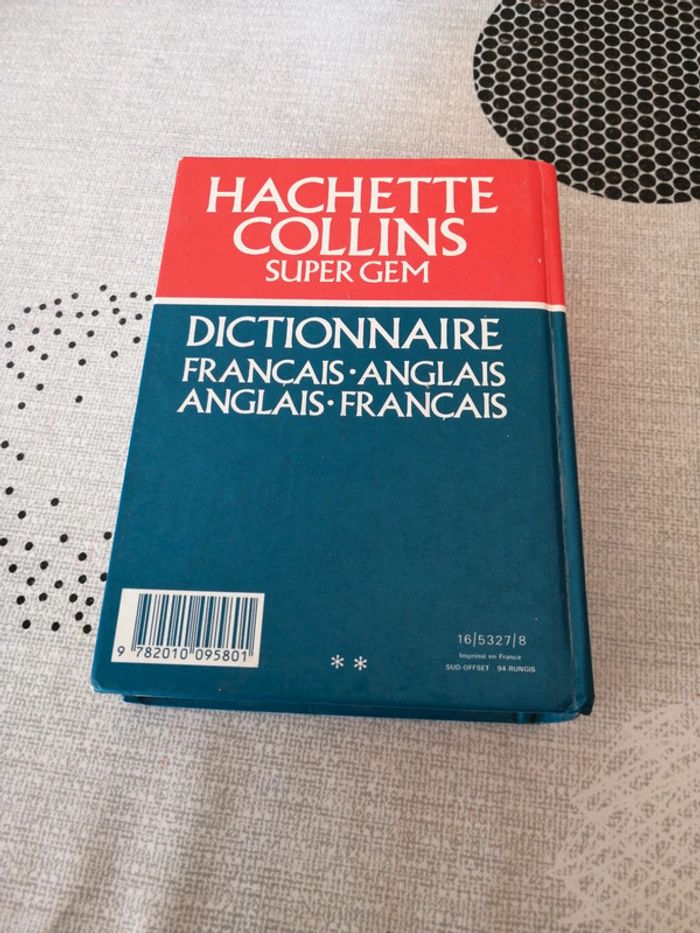 Dictionnaire anglais - photo numéro 3