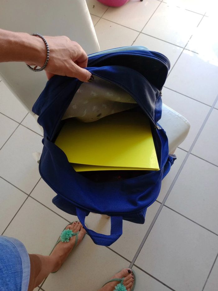 Sac à dos liberty bleu marine chipie c47 - photo numéro 10