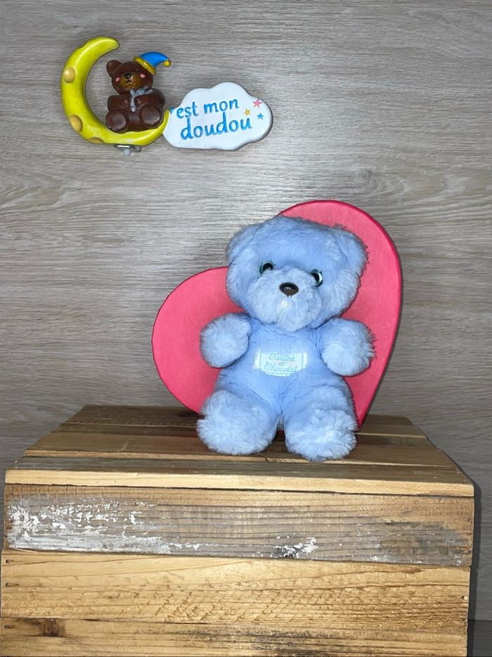 TC128 doudou ours 🐻 tartine et chocolat