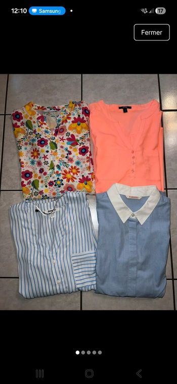 Lot femme 4pieces taille 38-40 