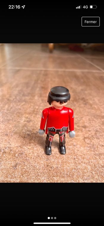 Figurine Playmobil  pilote