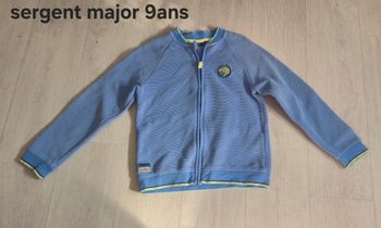 Gilet zippé sergent major 