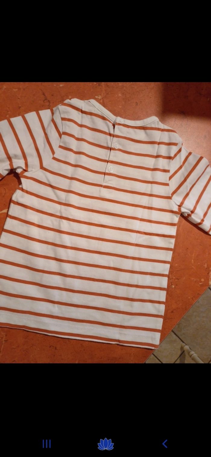 T.shirt garçon taille 24 mois - photo numéro 3