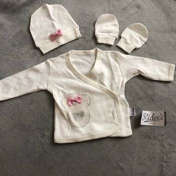 Veste bonnet et gants