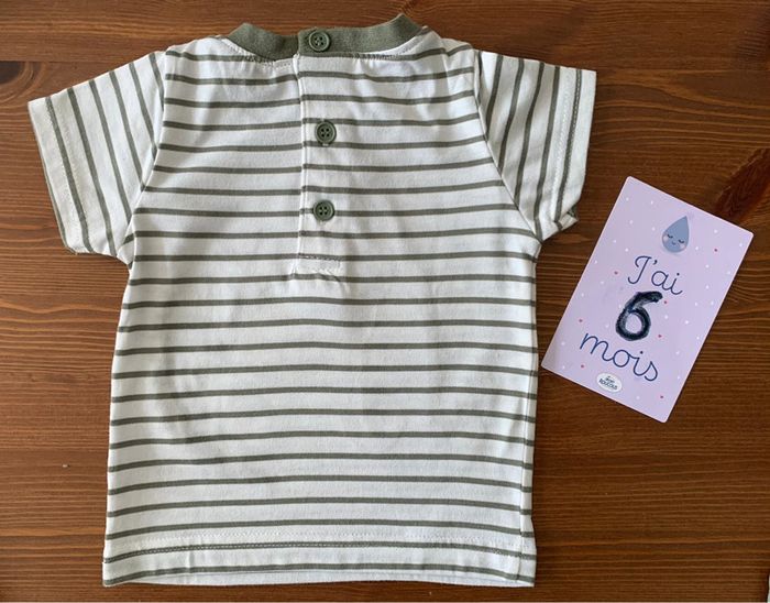 Ensemble T-Shirt + Short 6mois - photo numéro 4