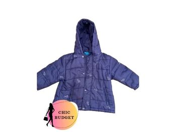 Doudoune Fille Violet Éclatant - Chaleur & Style en un!