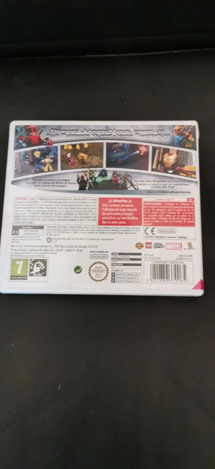 Jeu Nintendo 3ds lego marvel super heroes l'univers en peril - photo numéro 3