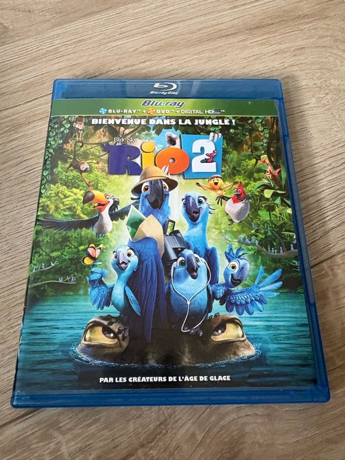 DVD + blu- ray Rio 2