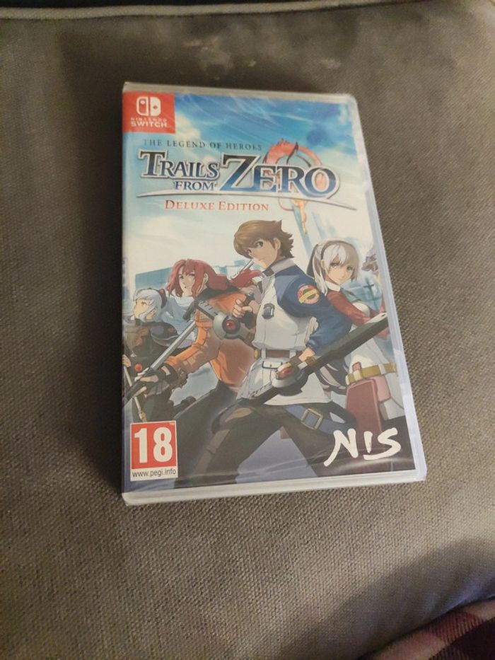 Trails from zero neuf nintendo switch sous blister