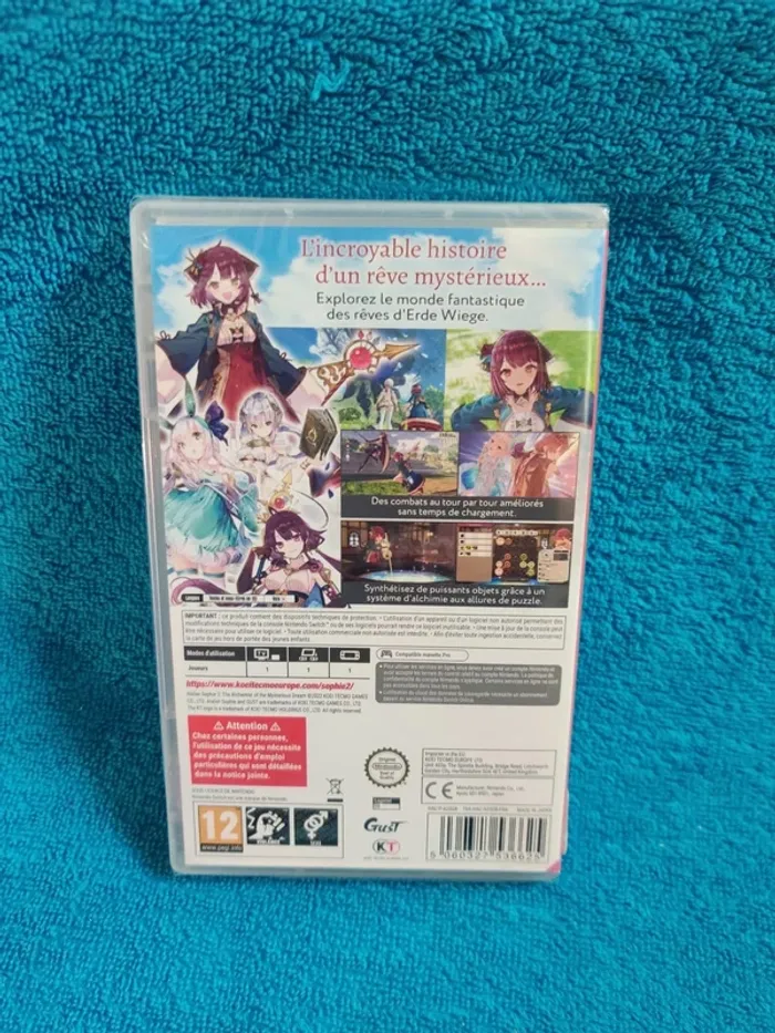 Switch Atelier Sophie 2 The Alchemist of the Mysterious Dream - photo numéro 2