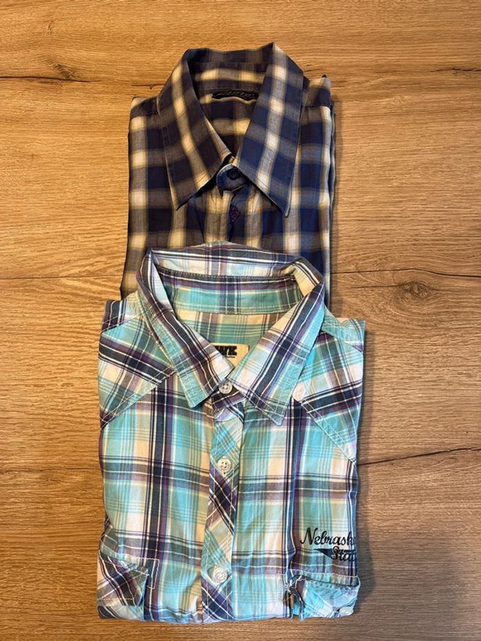 Chemises, chemises manches courtes, homme taille L