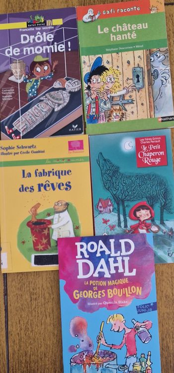 lot de 5 livres