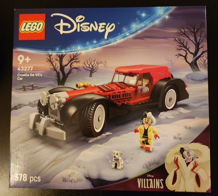 Lego disney la voiture de Cruella 43277 neuf scellé