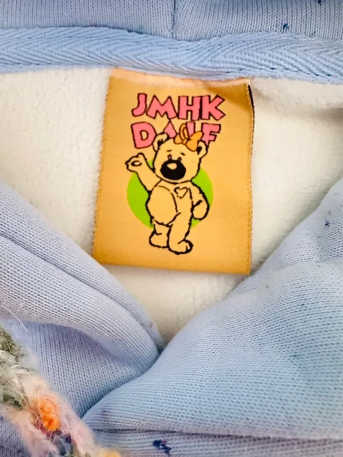 Sweat à capuche molletonné doux – Spongebob x Jmhkdalf marque coréenne édition spéciale - photo numéro 5