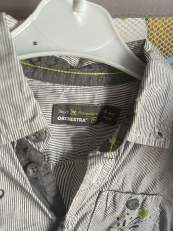 Chemise orchestra 4 ans