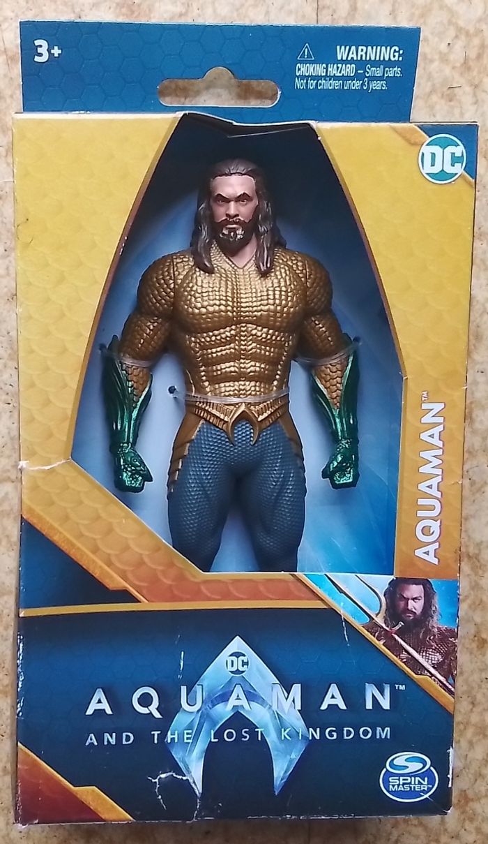 Figurine aquaman marque spin master environ 15cm - photo numéro 2