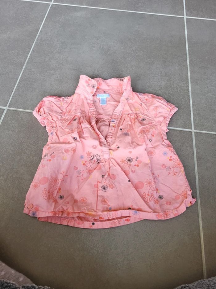 Tee-shirt okaïdi fille 18 mois