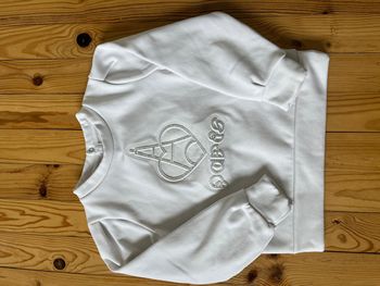Sweat blanc Jacadi 8 ans