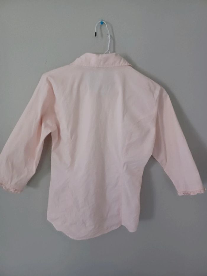 Chemise rose saumon 12/14 ans - photo numéro 2