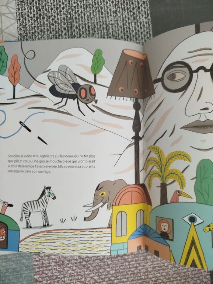 Livre le rideau de Mrs Lugton - photo numéro 2