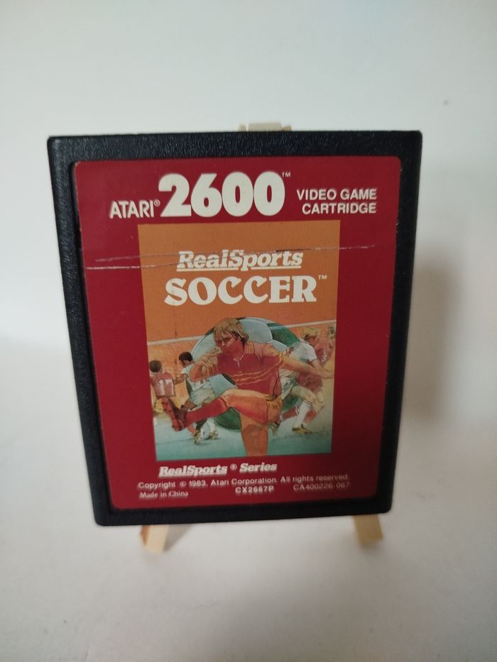 Realsports Soccer - Atari 2600 - photo numéro 2