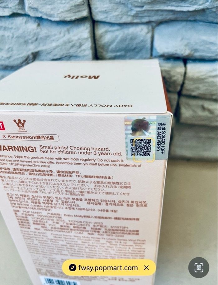 Pop Mart baby Molly - Winter Fit Check - The First Snowflake - photo numéro 6