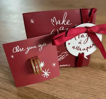 Bague trio, effet 3 bagues neuf