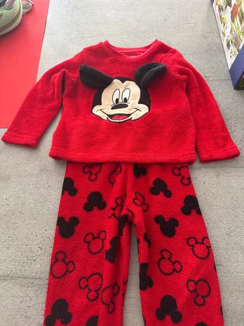 Pyjama hiver Mickey 18/24 mois 92 cm