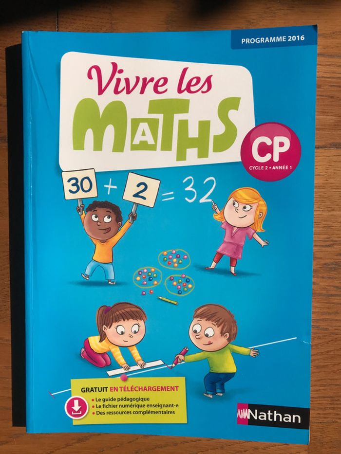 Vivre les Maths CP - Fichier de l'élève