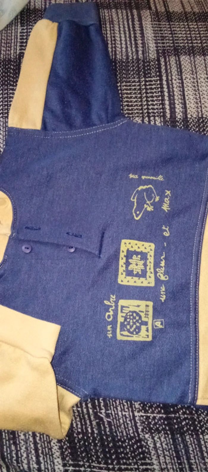 Pull Bleu et jaune - Generation - 3Mois - photo numéro 2