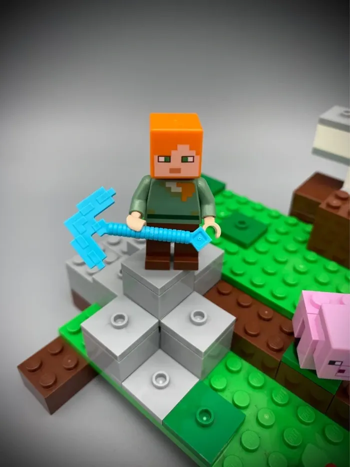 LEGO Minecraft 21123 - Le Golem de Fer - Complet avec Notice - photo numéro 7