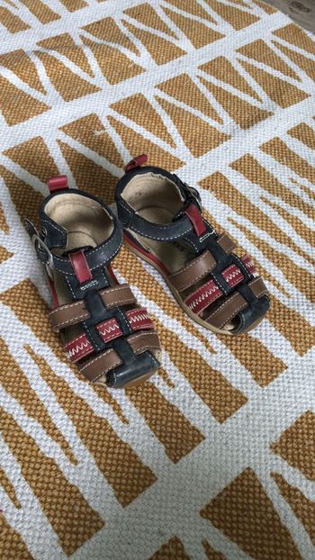 Sandalettes cuir creeks