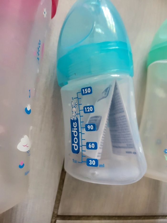 Lot de 3 biberons dodie 150ml 270ml 330ml - photo numéro 2
