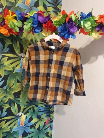 Chemise carreaux