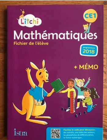 Litchi Mathématiques CE1 - Fichier élève + Mémo - Ed. 2019