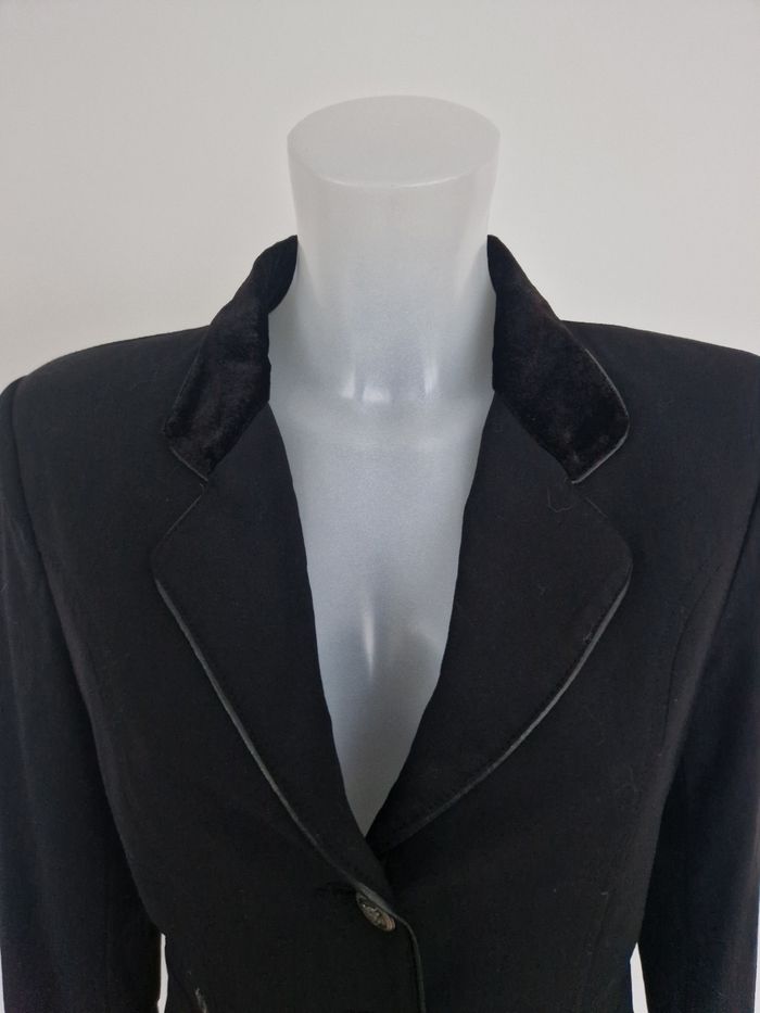 Veste noire d'équitation cintrée CSO - photo numéro 2