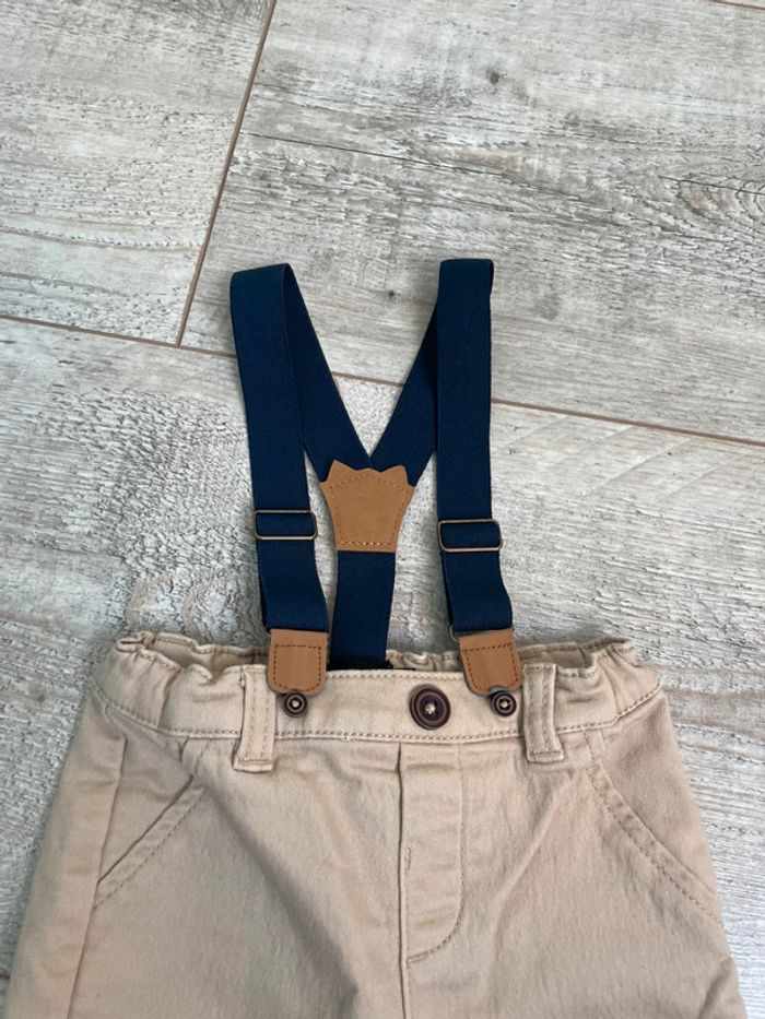 Pantalon à bretelles 24 mois - photo numéro 4