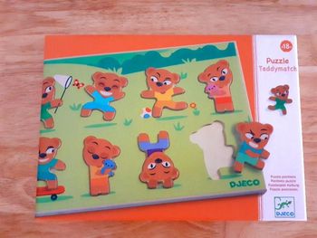 puzzle en bois des 18 mois djeco