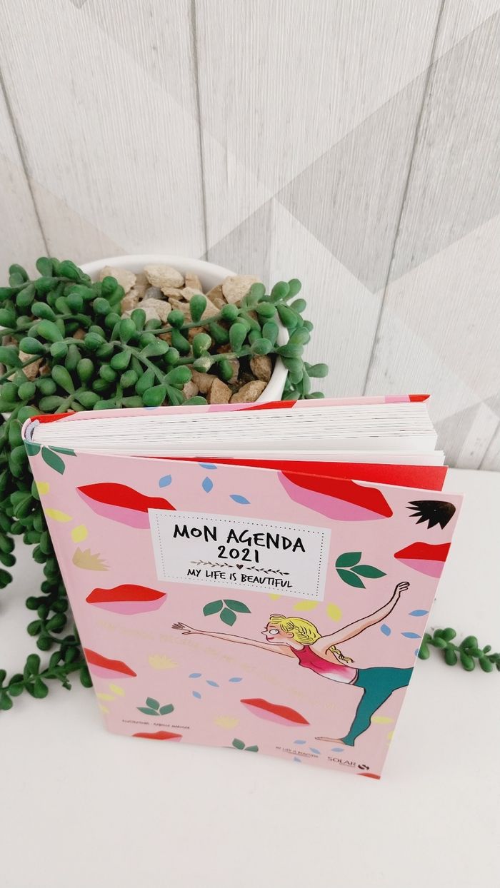Agenda adulte " My life is beautiful " NEUF - photo numéro 3