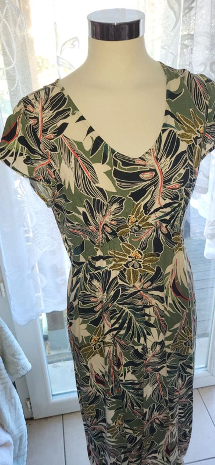 Robe longue fleurie d'été  38 - photo numéro 2