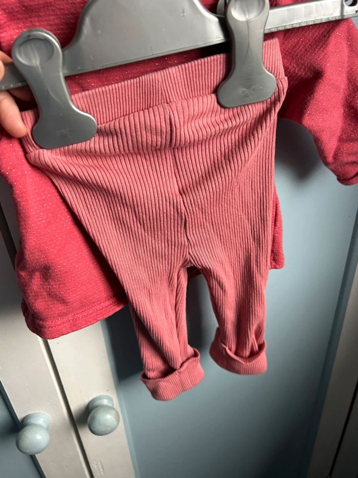 Ensemble bébé fille tunique et legging , 3 mois - photo numéro 7